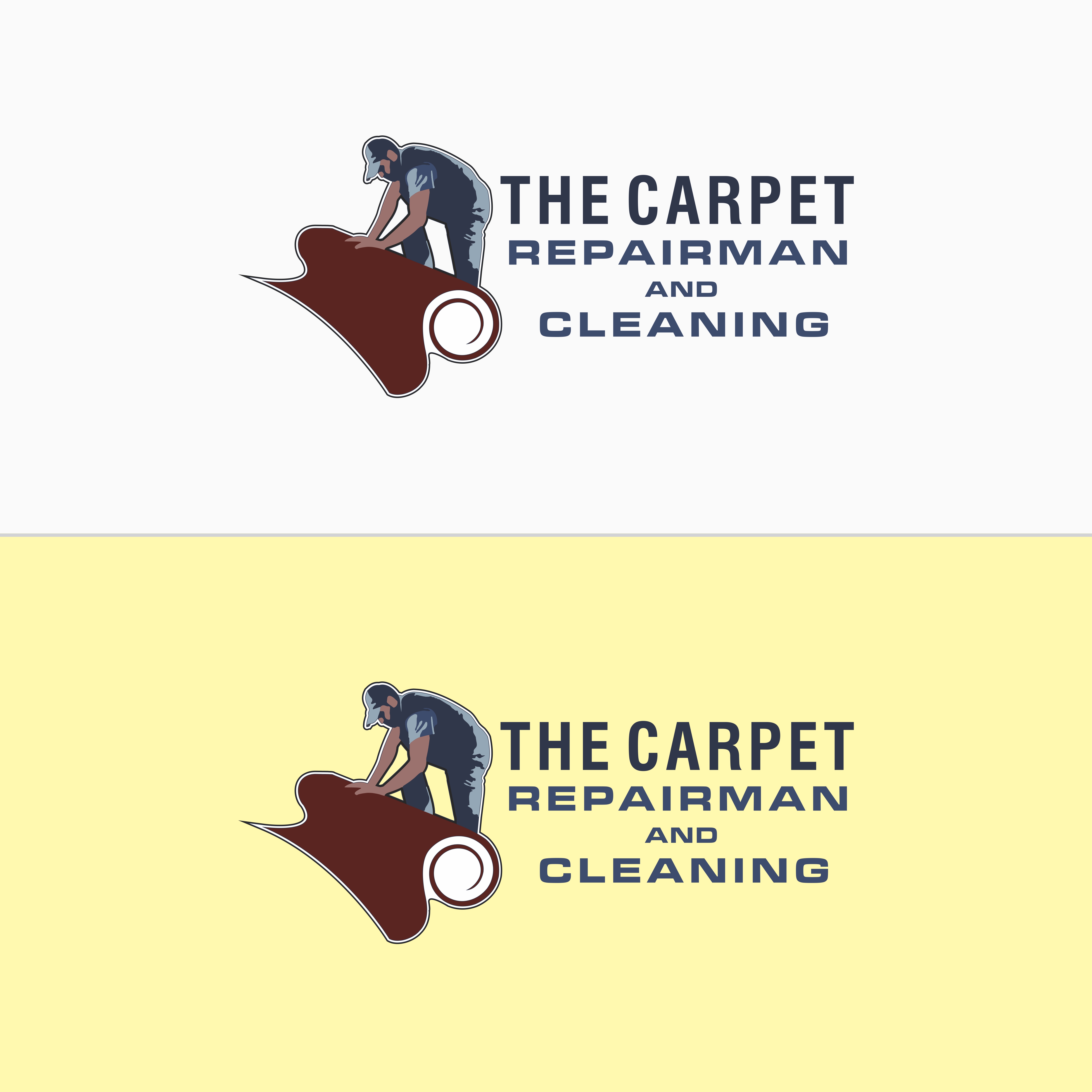 Logo Design by Kreative Soul for The Carpet Repairman and Cleaning | Design #30174217