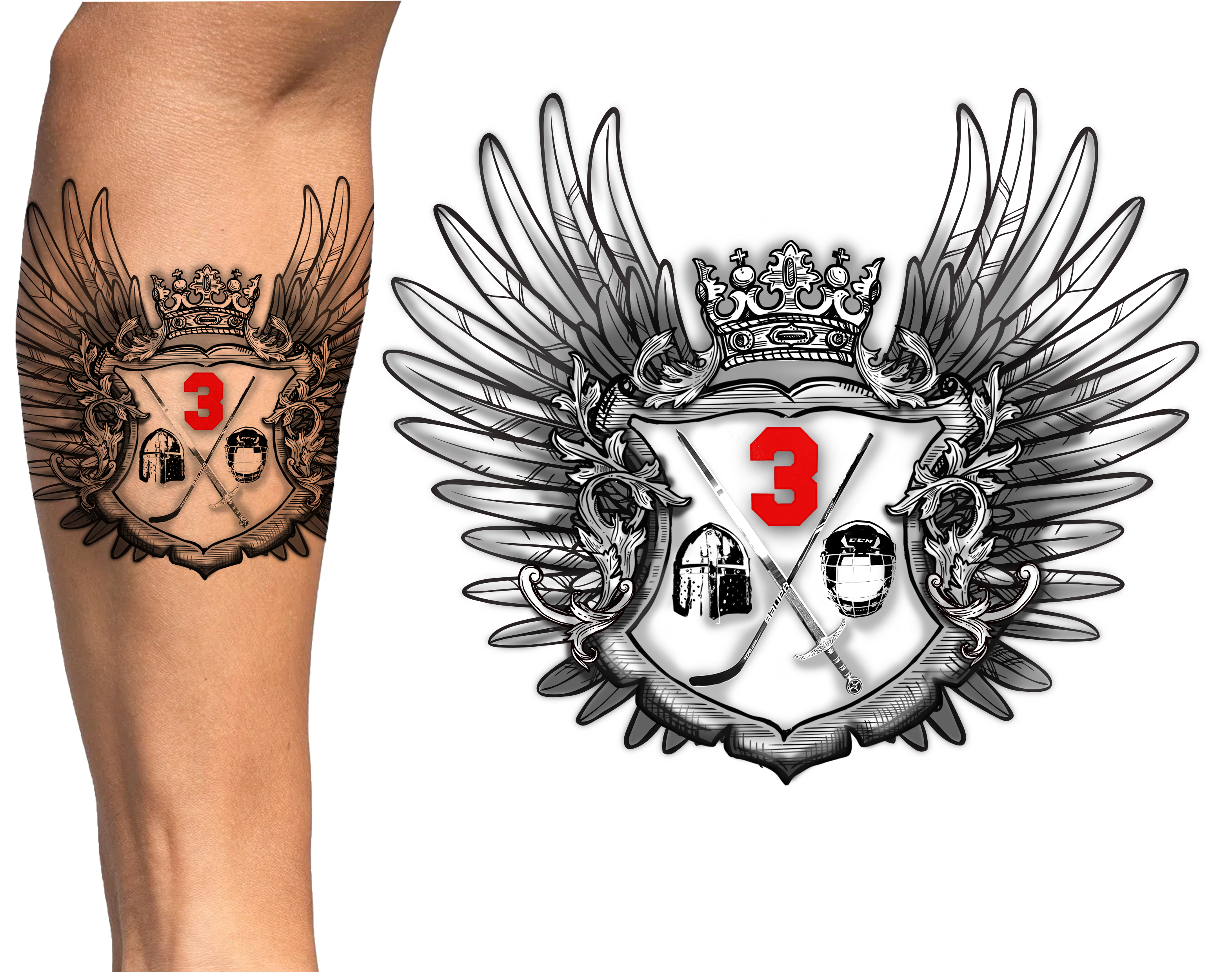 Tattoo Design by ioio for this project | Design #30209598