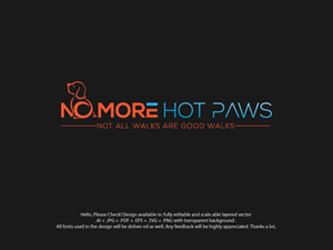 Design de Logo par skart pour No More Hot Paws | Design : #30176047