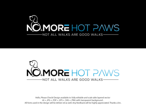 Logo-Design von skart für No More Hot Paws | Design: #30180200