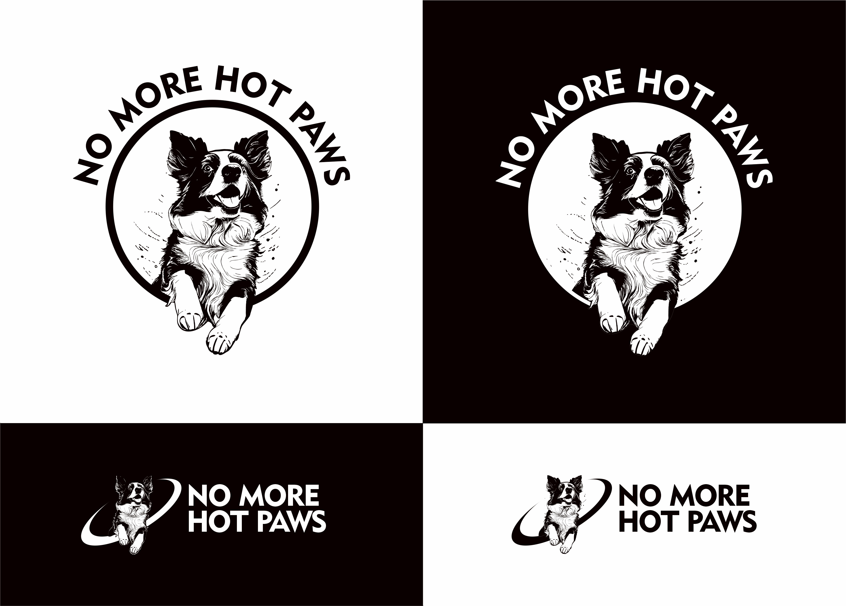 Logo Design by denuj for No More Hot Paws | Design #30173011
