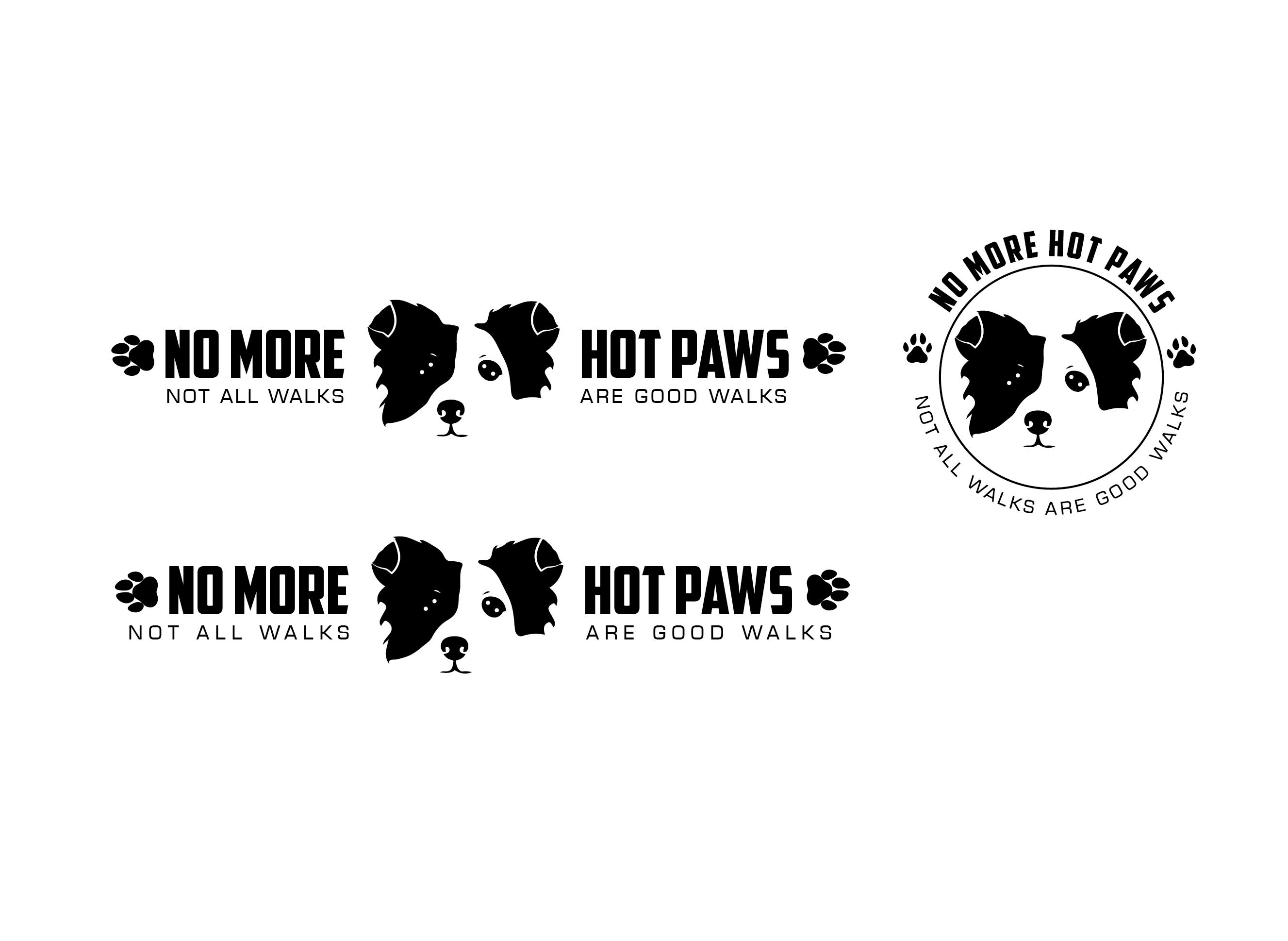 Logo Design by jose_luiz for No More Hot Paws | Design #30198288