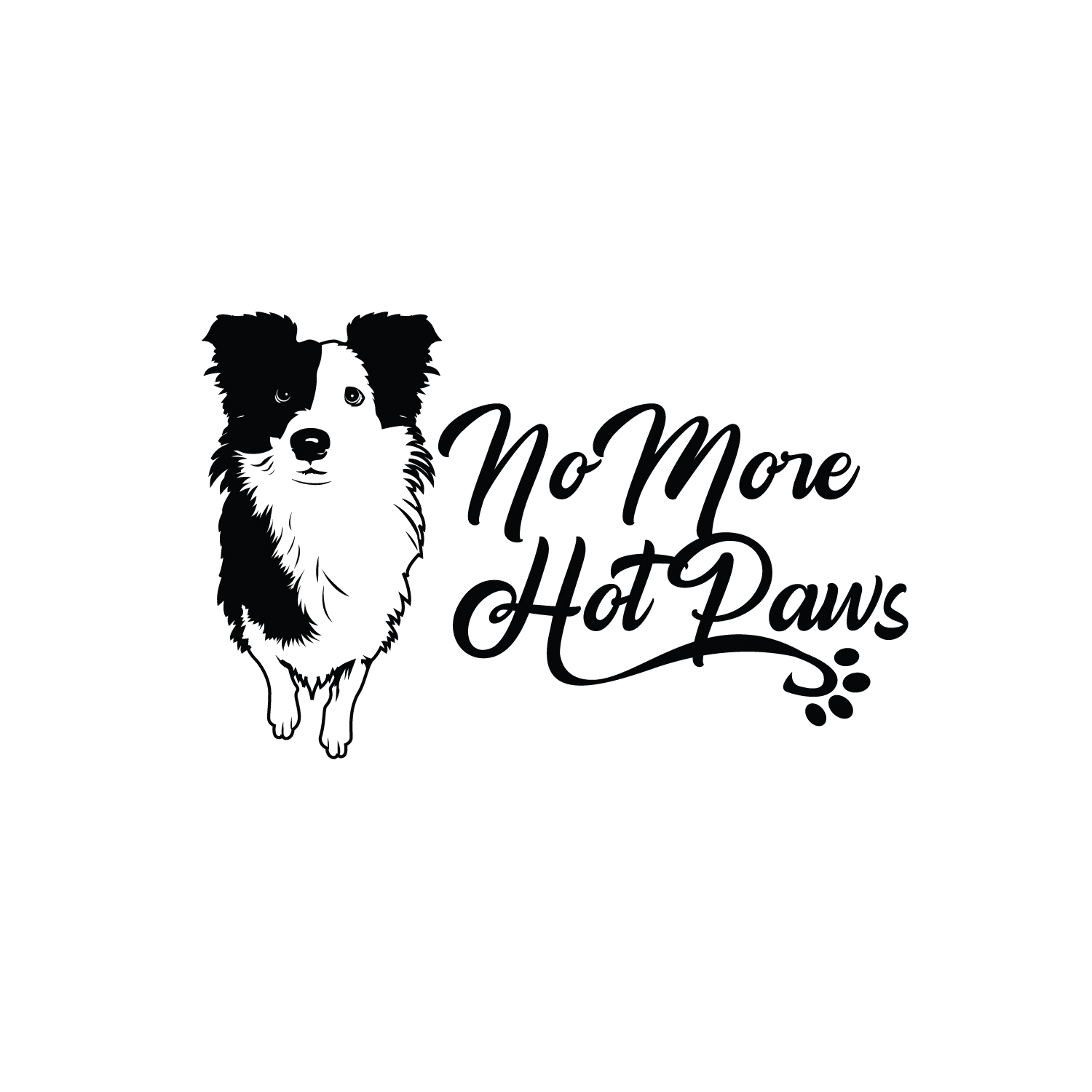 Logo Design by geni for No More Hot Paws | Design #30196906