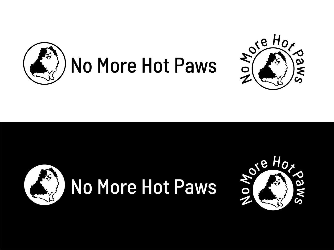 Logo Design by BNdesigner for No More Hot Paws | Design #30192497