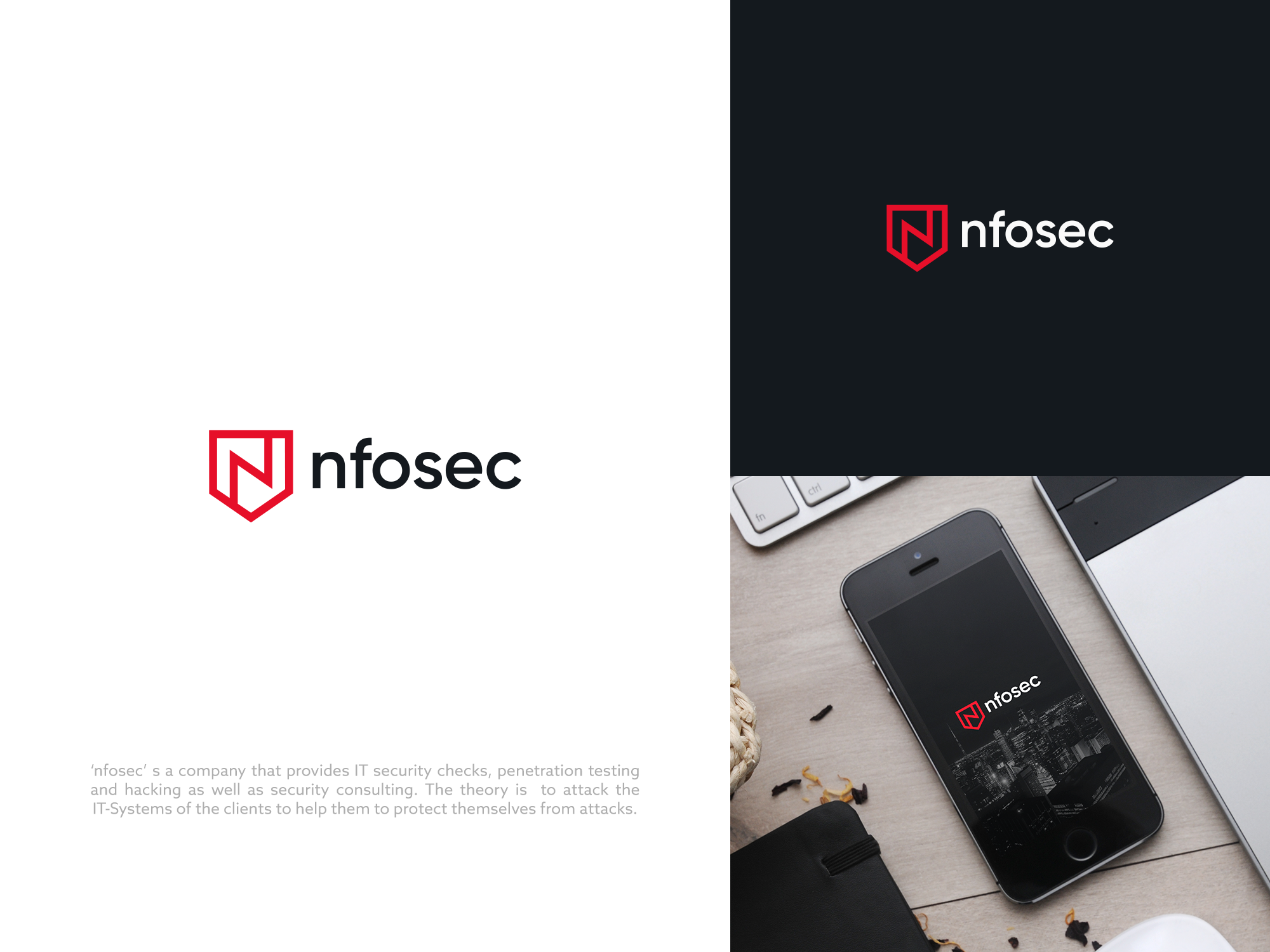 Diseño de Logo por COLOUR CREATIVE para nfosec GmbH | Diseño #30202857