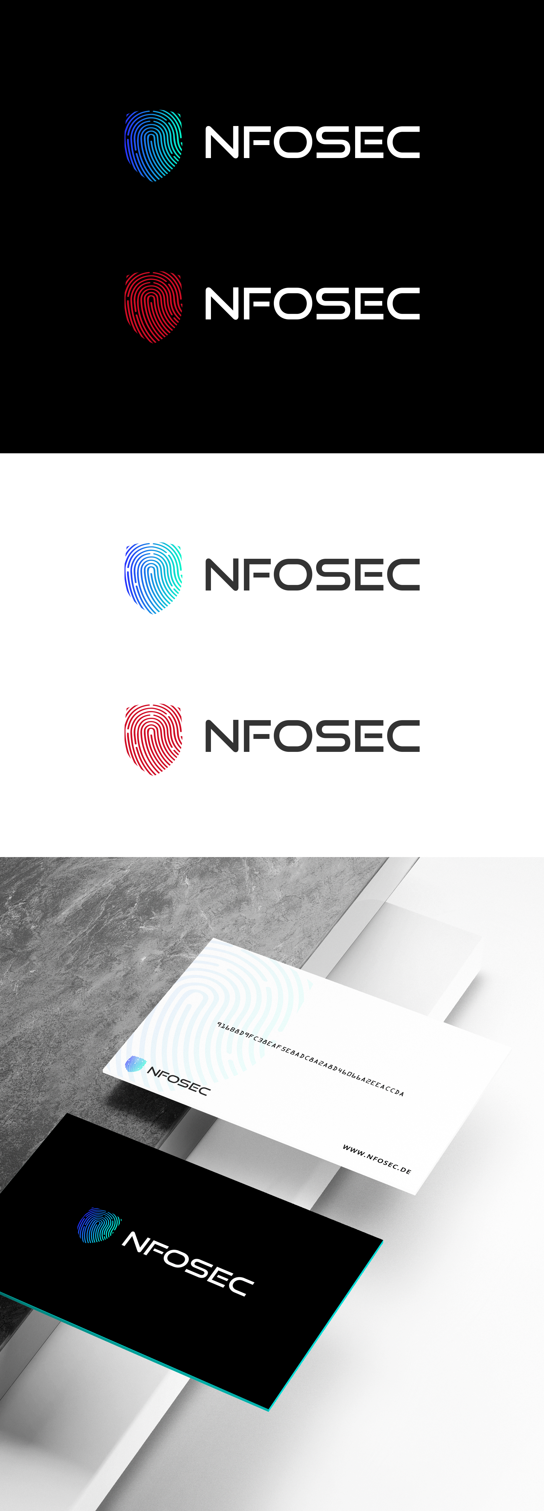 Logo Design by Oleksandr Tovarkov for nfosec GmbH | Design #30194277