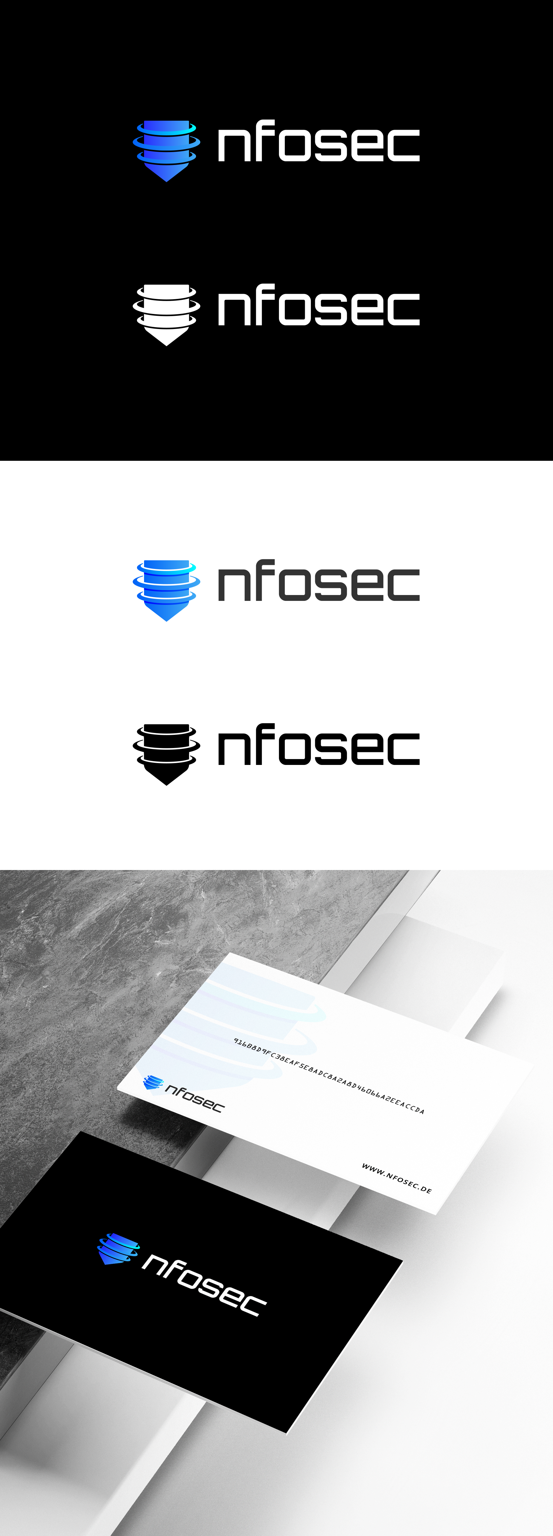 Logo Design by Oleksandr Tovarkov for nfosec GmbH | Design #30194348