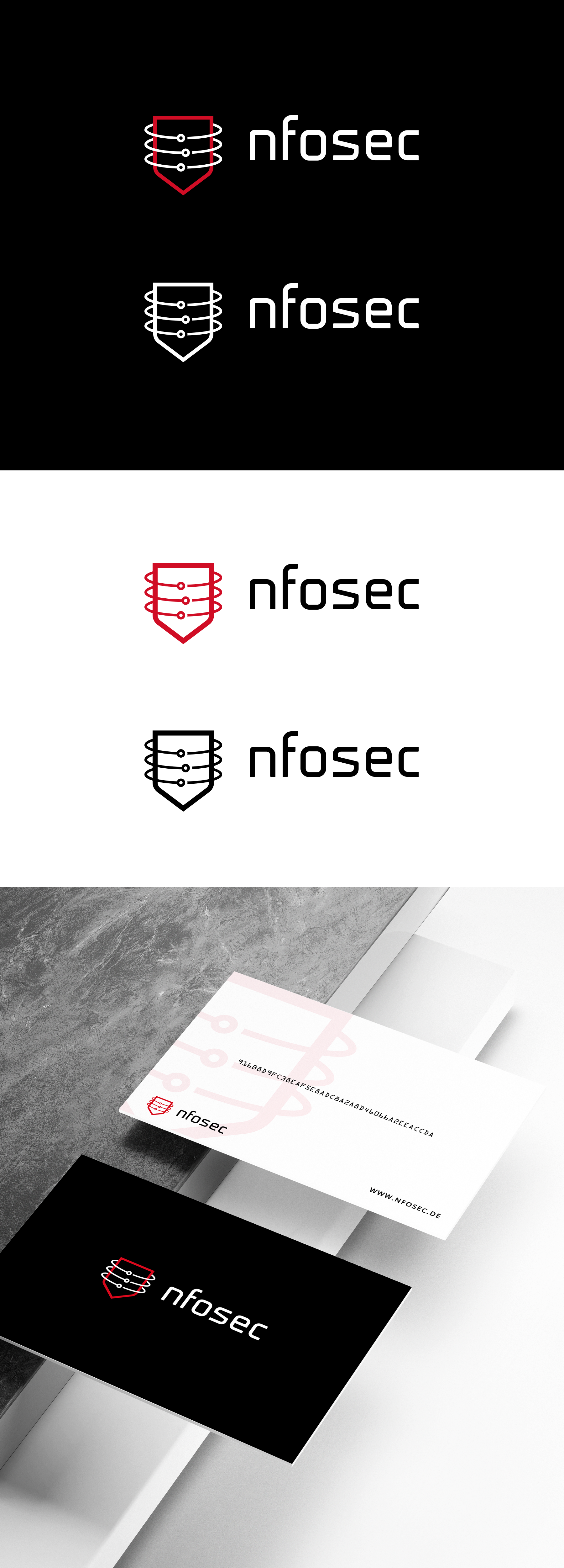 Logo Design by Oleksandr Tovarkov for nfosec GmbH | Design #30194932