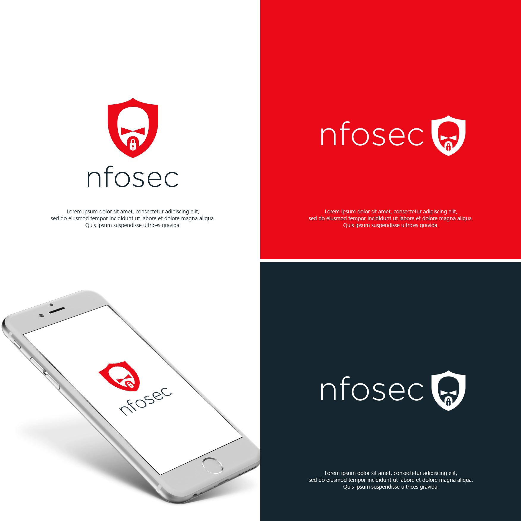 Logo Design by RD Brand Architects for nfosec GmbH | Design #30211174