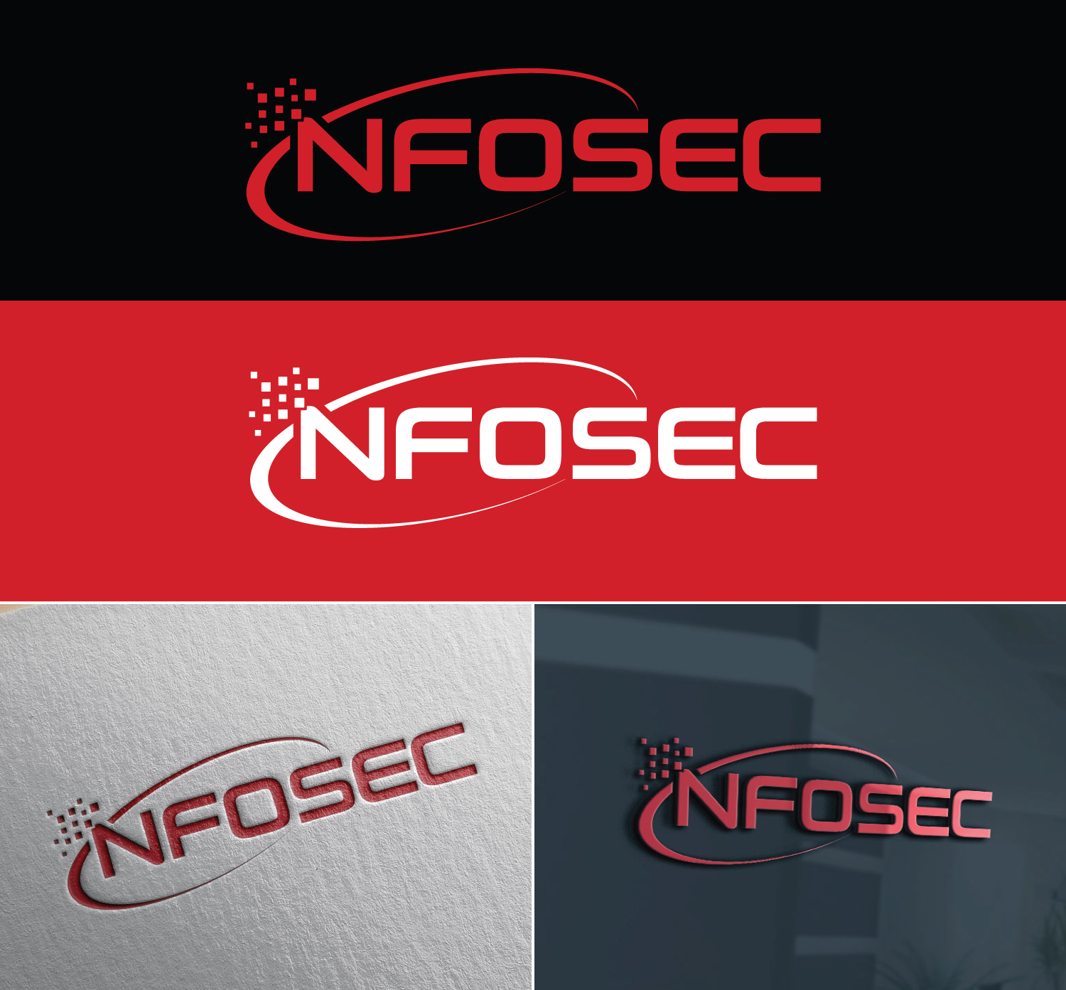 Logo Design by Atec for nfosec GmbH | Design #30177620