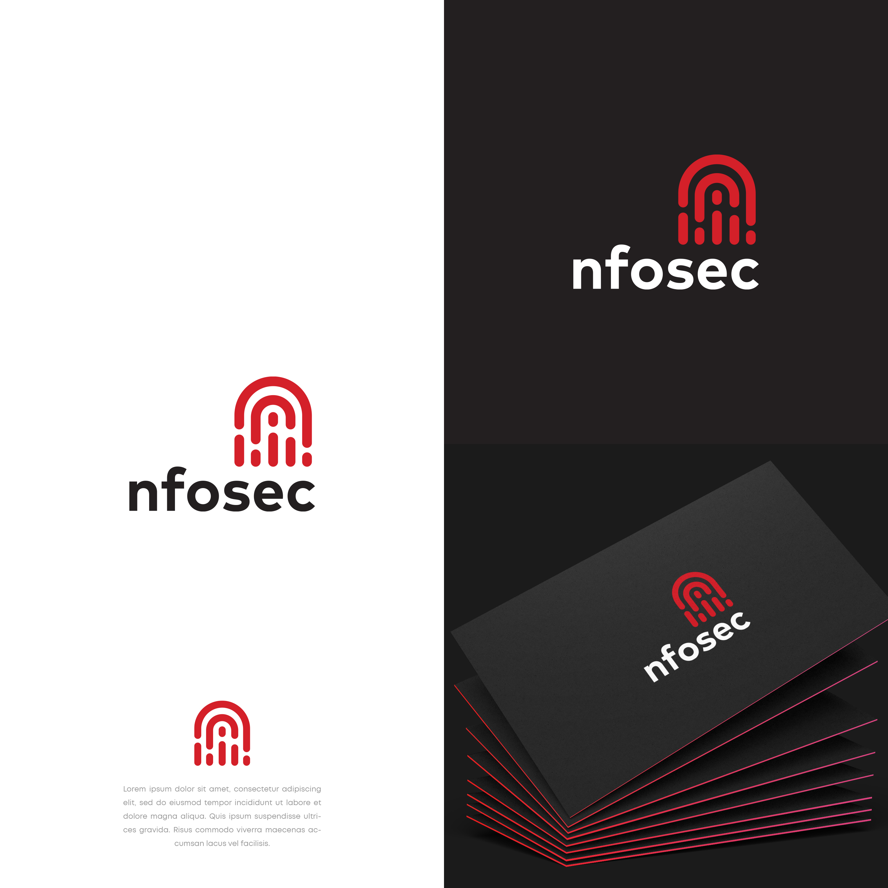 Logo Design by vramar.roy for nfosec GmbH | Design #30174416