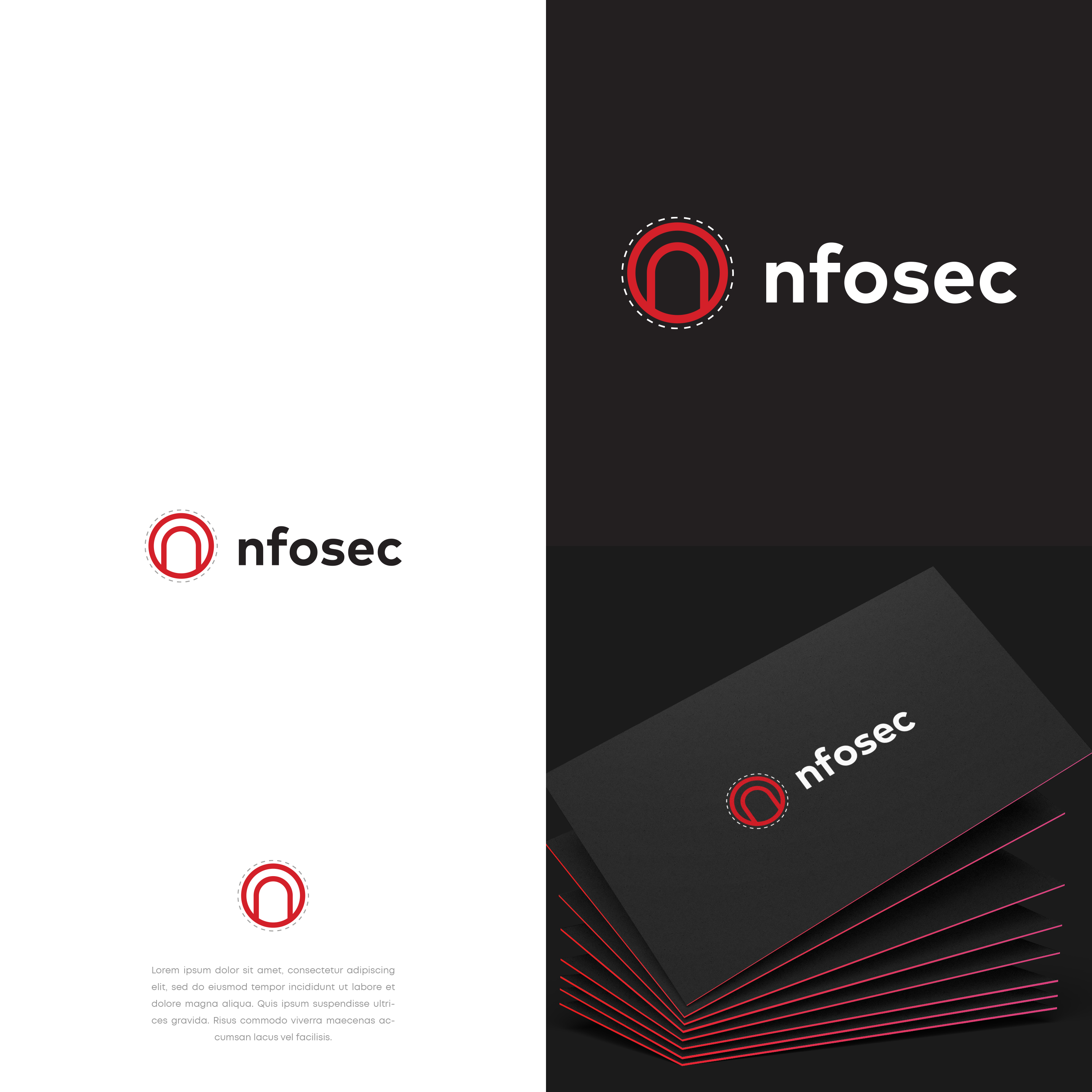 Diseño de Logo por vramar.roy para nfosec GmbH | Diseño #30174417