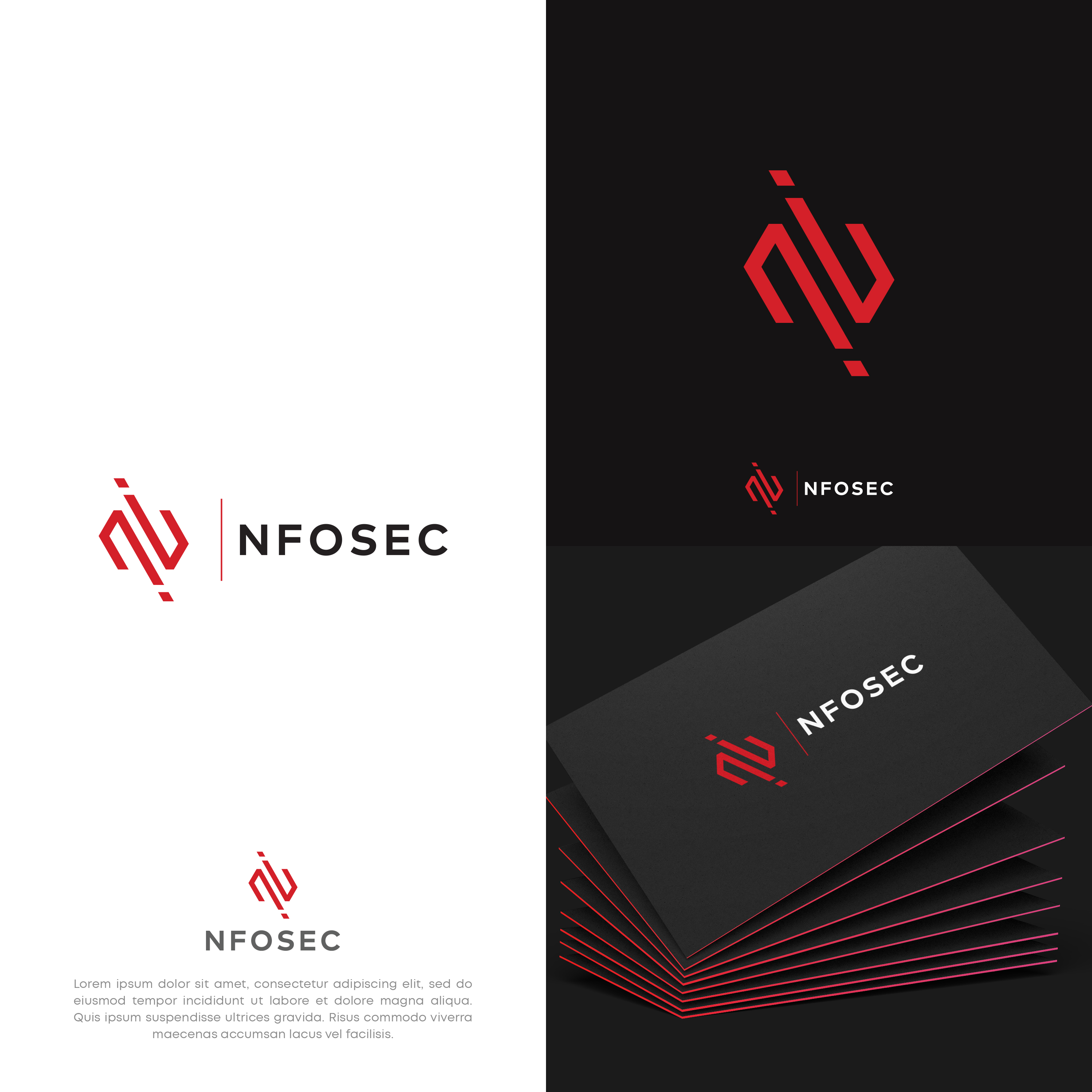 Logo Design by vramar.roy for nfosec GmbH | Design #30187283