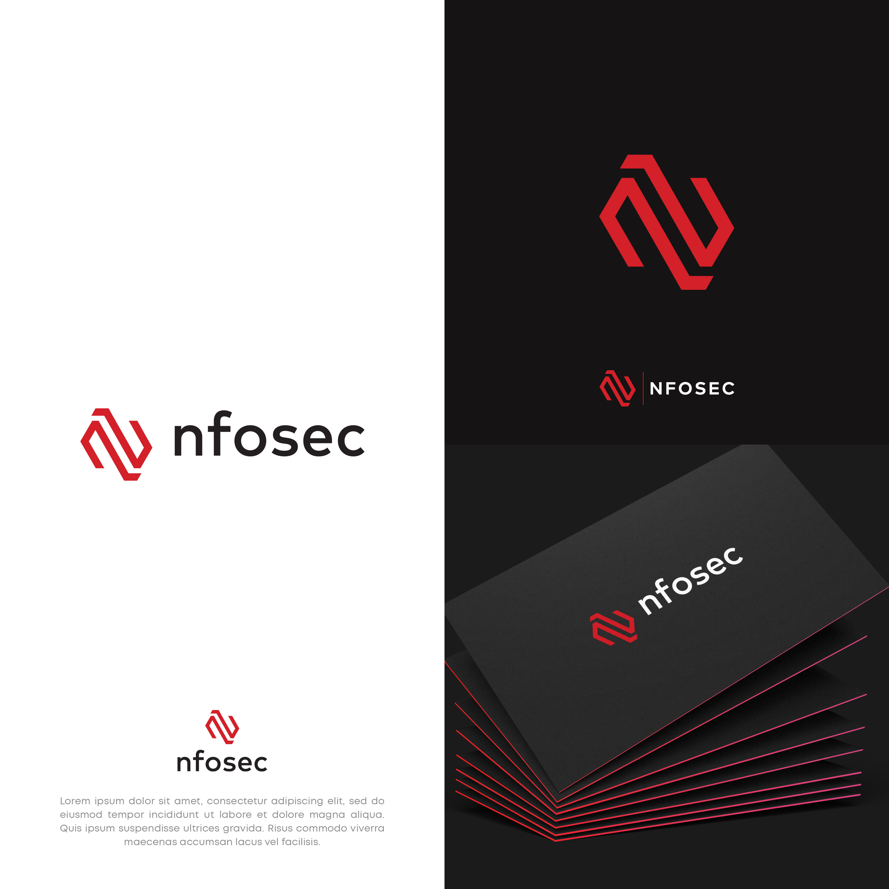 Logo Design by vramar.roy for nfosec GmbH | Design #30187284