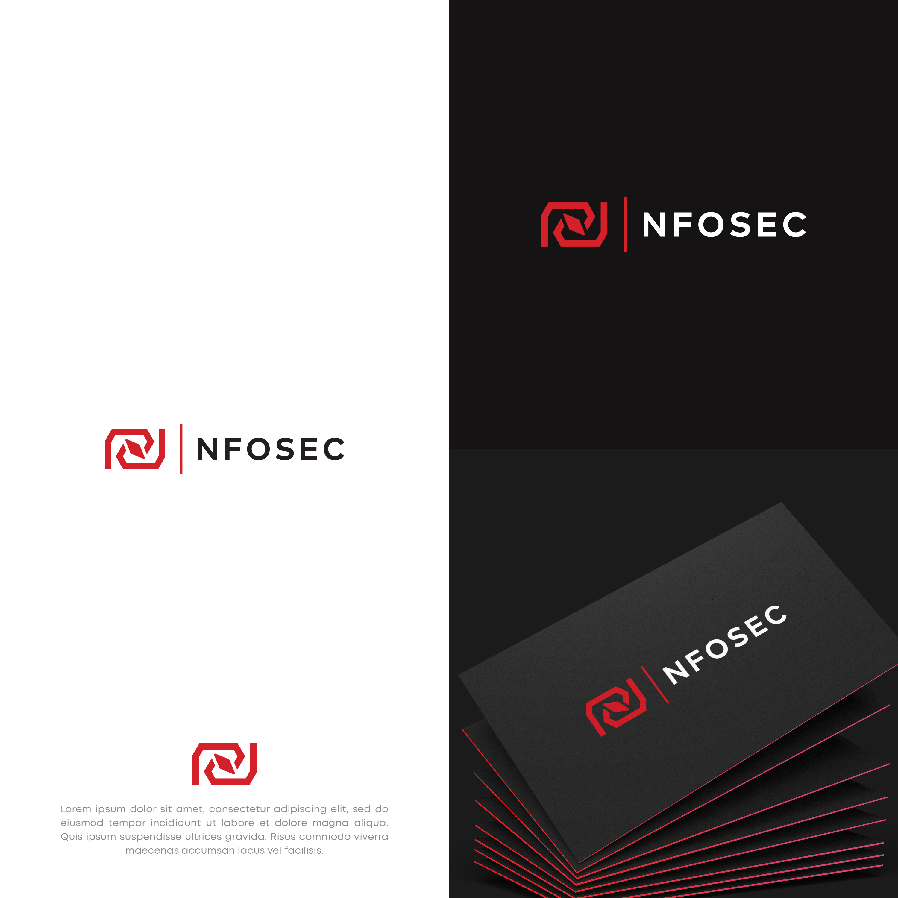 Diseño de Logo por vramar.roy para nfosec GmbH | Diseño #30187347