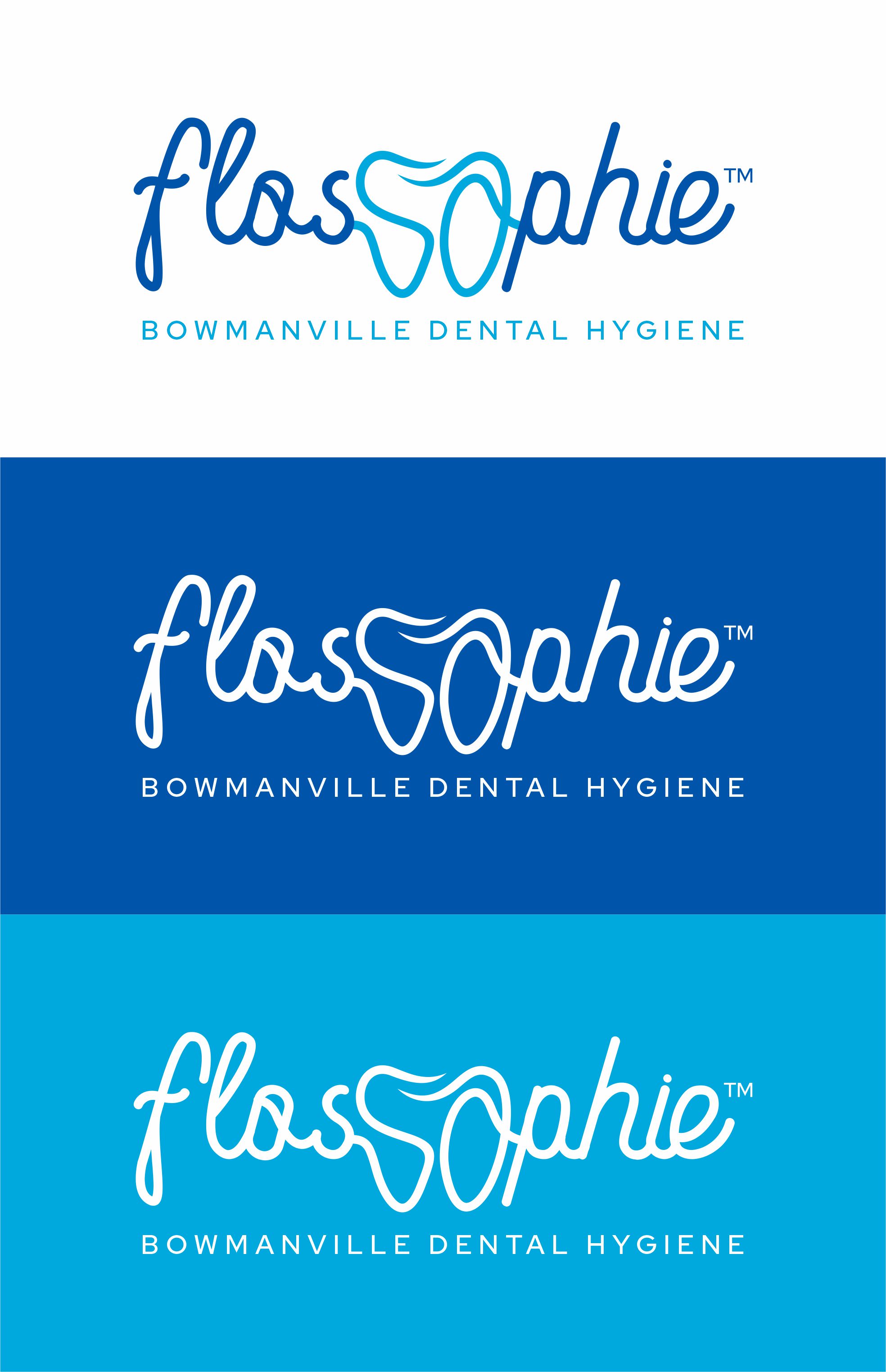 Serious, Colorful, dental. healthcare. Logo Design for "flossophie" or