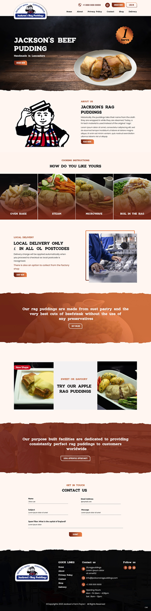 Web-Design von pb für dieses Projekt | Design: #30190835