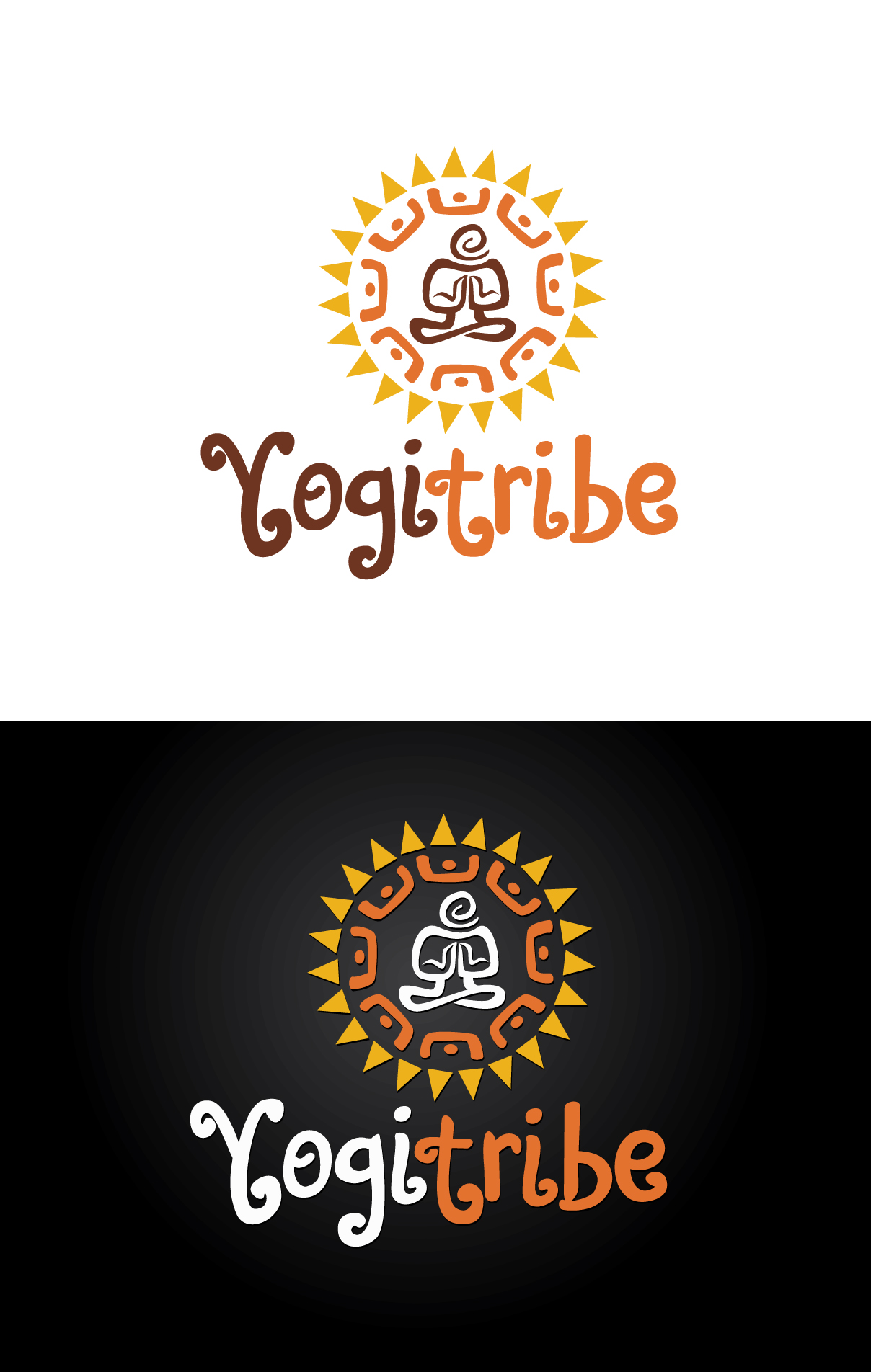 Logo Design by LogoPoko for YogiTribe | Design #30178028