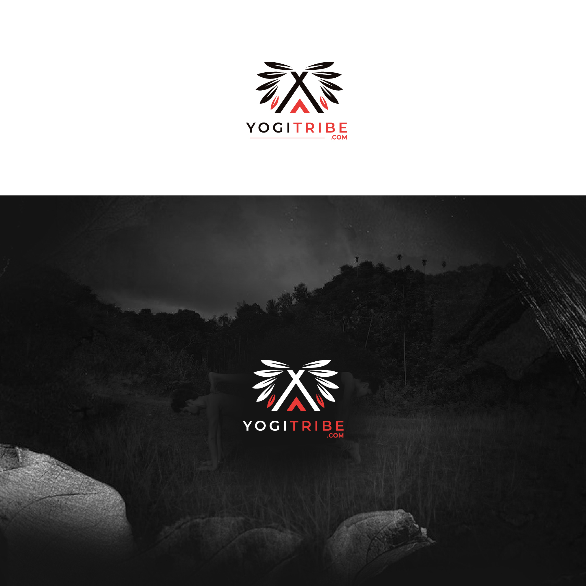 Logo Design by Ak4li™ for YogiTribe | Design #30190049