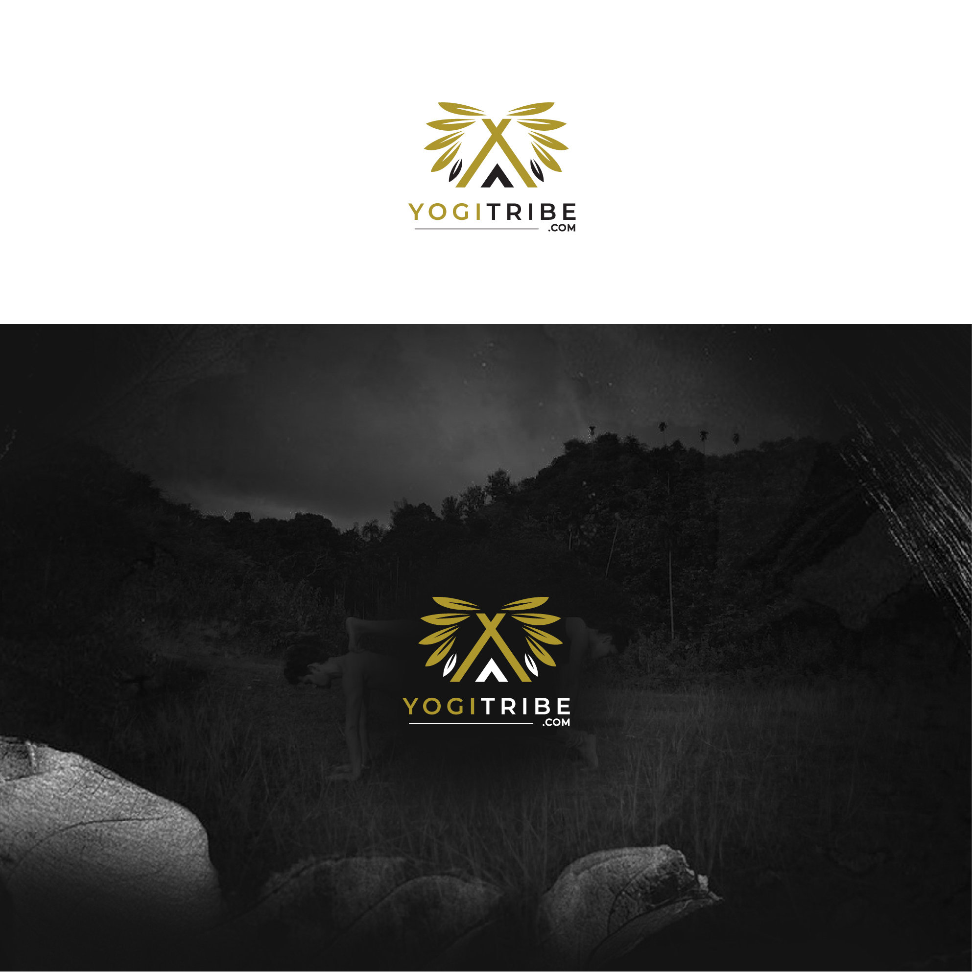 Logo Design by Ak4li™ for YogiTribe | Design #30190067