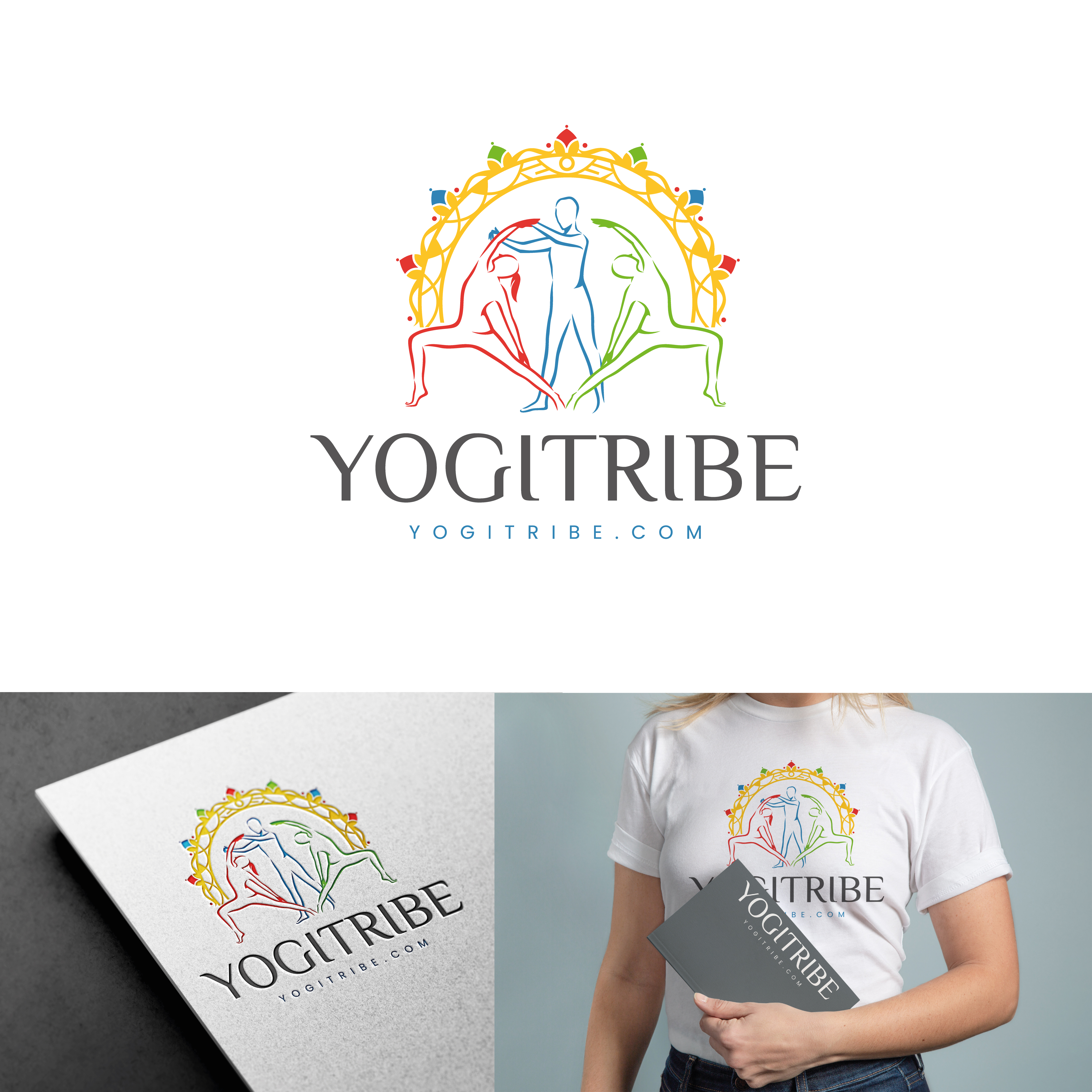 Logo Design by AbhishekkM'24 for YogiTribe | Design #30184219