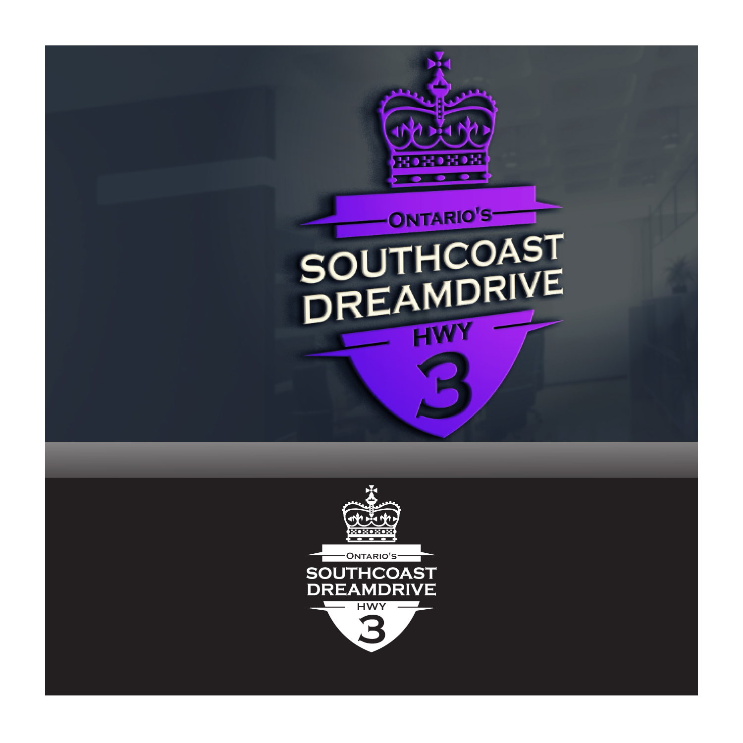 Logo Design by AMCSTUDIO for Ontario's SouthCoast Dream Drive | Design #30253182