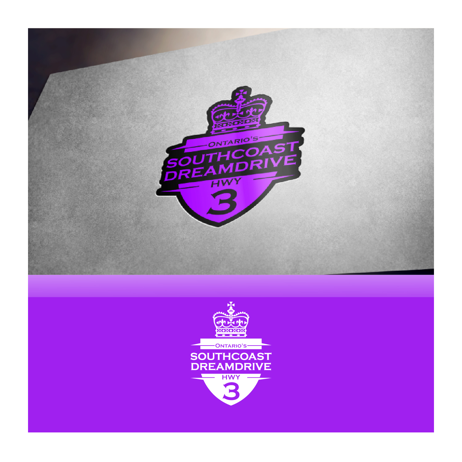 Logo Design by AMCSTUDIO for Ontario's SouthCoast Dream Drive | Design #30253183