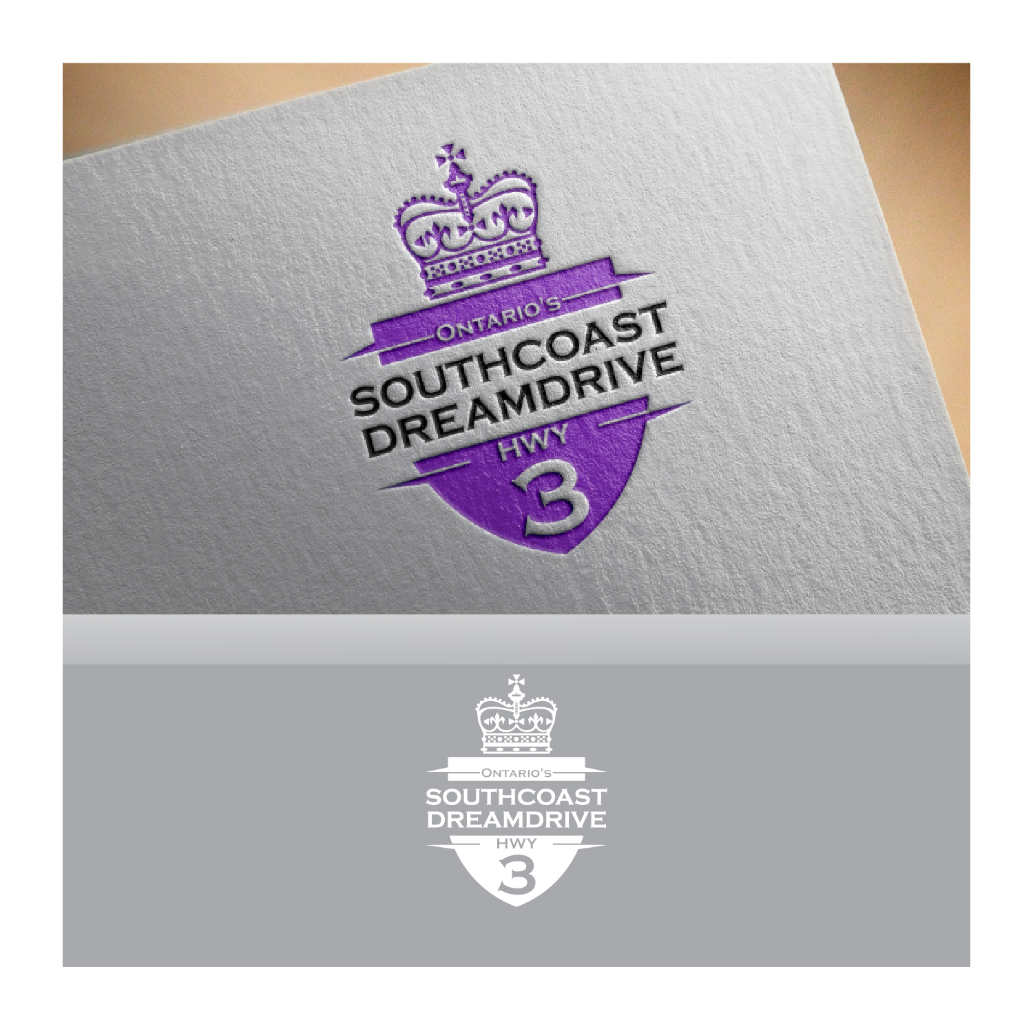 Diseño de Logo por AMCSTUDIO para Ontario's SouthCoast Dream Drive | Diseño #30253184