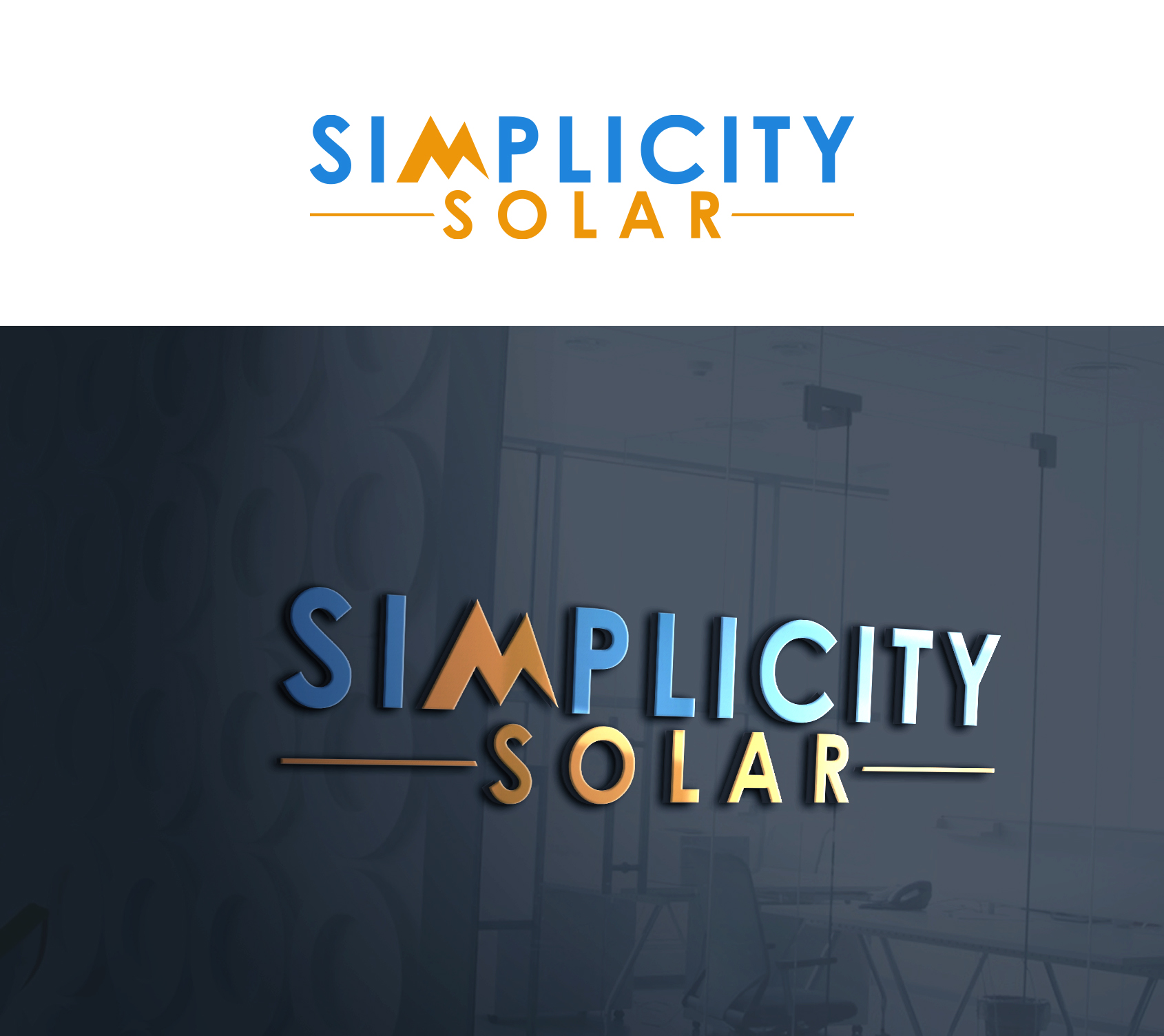 Logo Design by Peak design for Simplicity Solar llc | Design #30179119