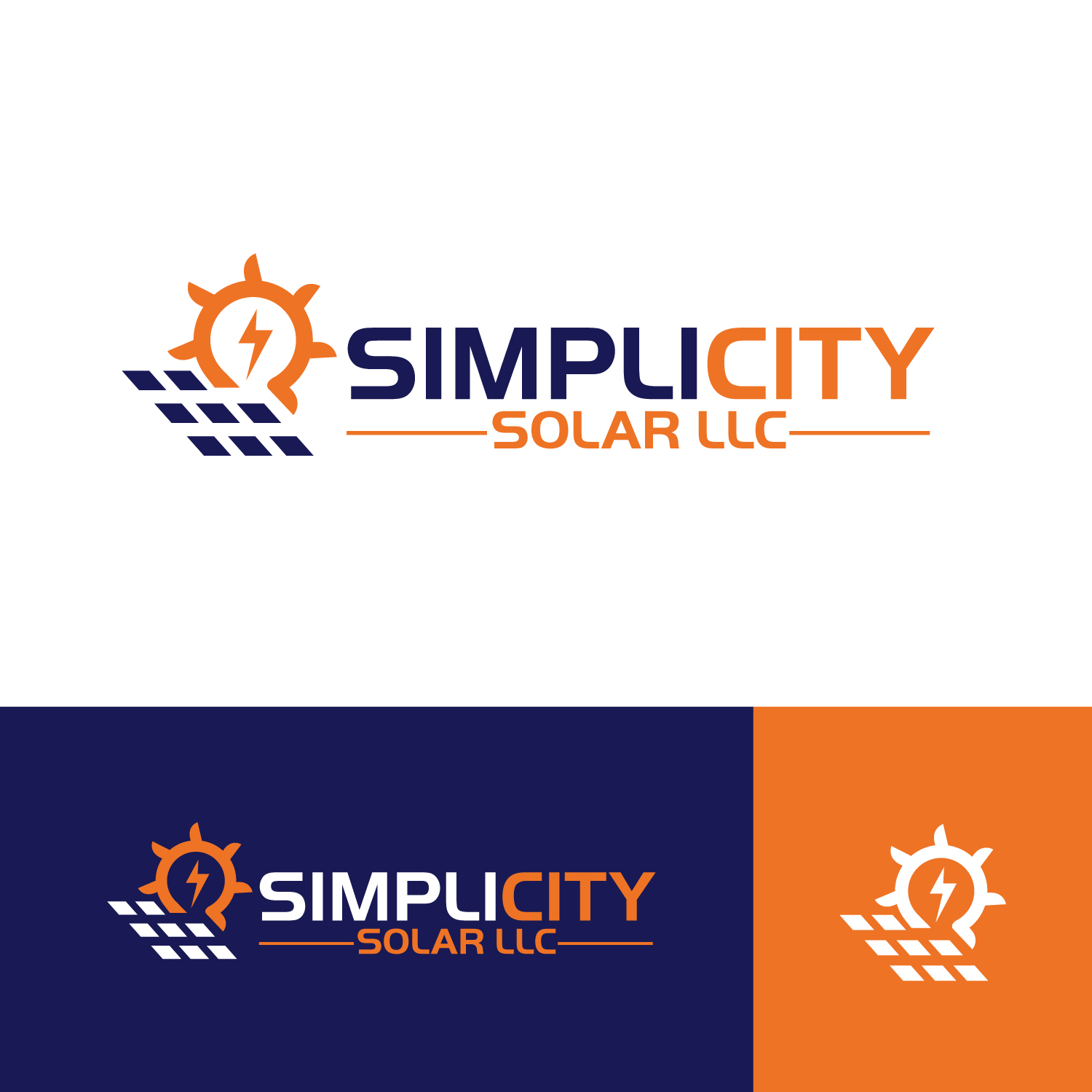 Logo Design by Revolt Team for Simplicity Solar llc | Design #30183239