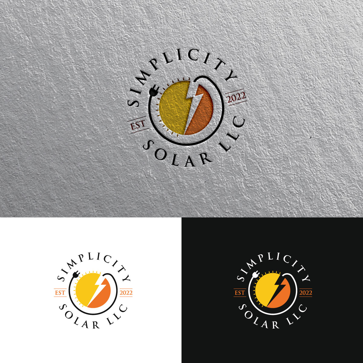 Logo Design by chris Ray for Simplicity Solar llc | Design #30179863