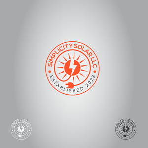 Logo Design by M Art & Design for Simplicity Solar llc | Design: #30187686