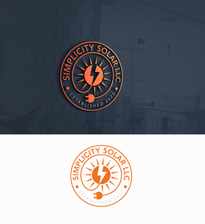 Logo Design by M Art & Design for Simplicity Solar llc | Design: #30187846