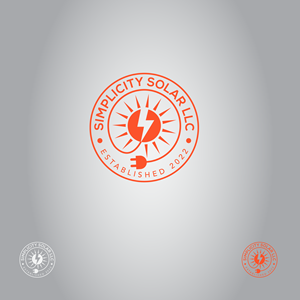 Logo Design by M Art & Design for Simplicity Solar llc | Design: #30188934