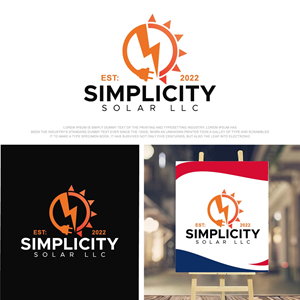Logo Design by fly  design for Simplicity Solar llc | Design: #30182501