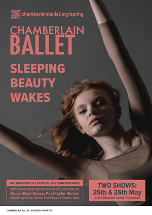 Poster Design by MarkoE for Chamberlain Ballet | Design #30197218