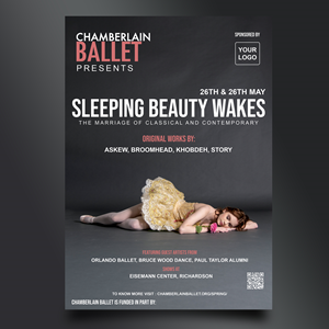 Poster Design by anitasamanta for Chamberlain Ballet | Design #30182139