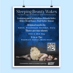Poster Design by Modan Mohan Mohini for Chamberlain Ballet | Design: #30206627