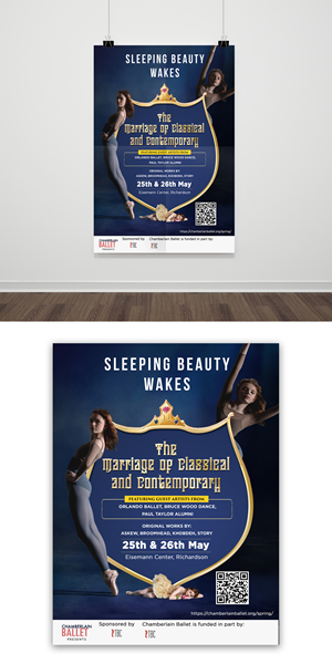 Poster Design by TAMZ for Chamberlain Ballet | Design: #30182425