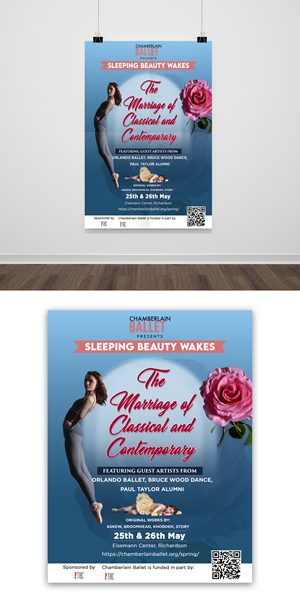 Poster Design by TAMZ for Chamberlain Ballet | Design: #30182426