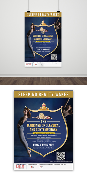Poster Design by TAMZ for Chamberlain Ballet | Design: #30182427