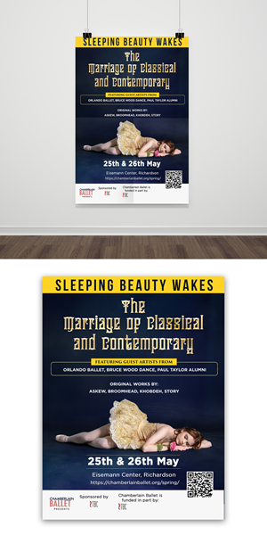Poster Design by TAMZ for Chamberlain Ballet | Design: #30182428