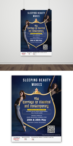 Poster Design by TAMZ for Chamberlain Ballet | Design: #30182429