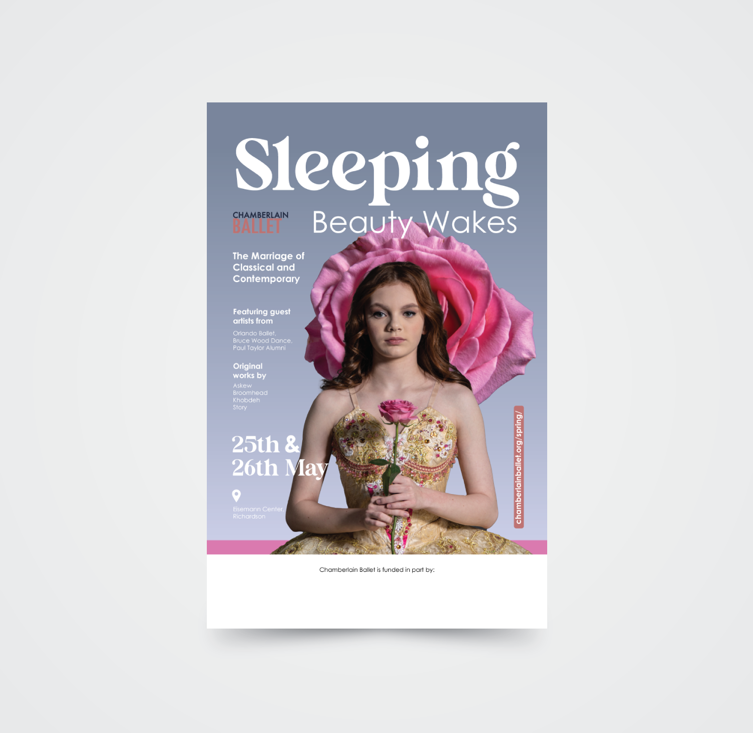 Poster Design by JK18 for Chamberlain Ballet | Design #30184321
