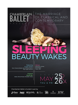 Poster Design by rug for Chamberlain Ballet | Design: #30213317