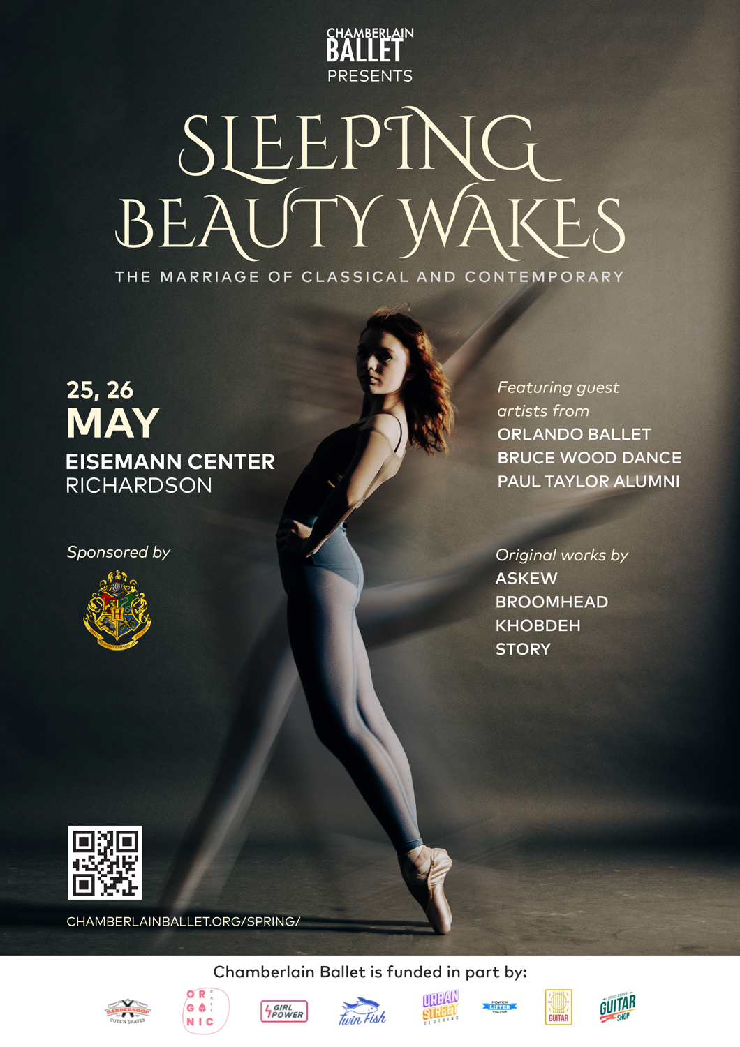 Poster Design by Kam_jaff for Chamberlain Ballet | Design #30191932