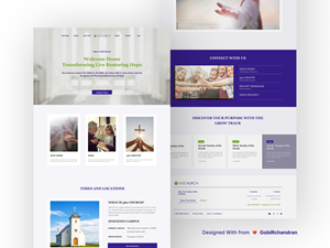 Web-Design von GobiRchandran für ONEELEVEN | Design #30219983