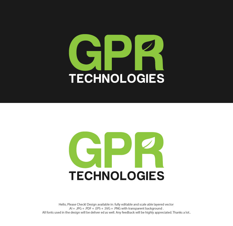 Logo Design by skart for GPR Technologies | Design #30180675