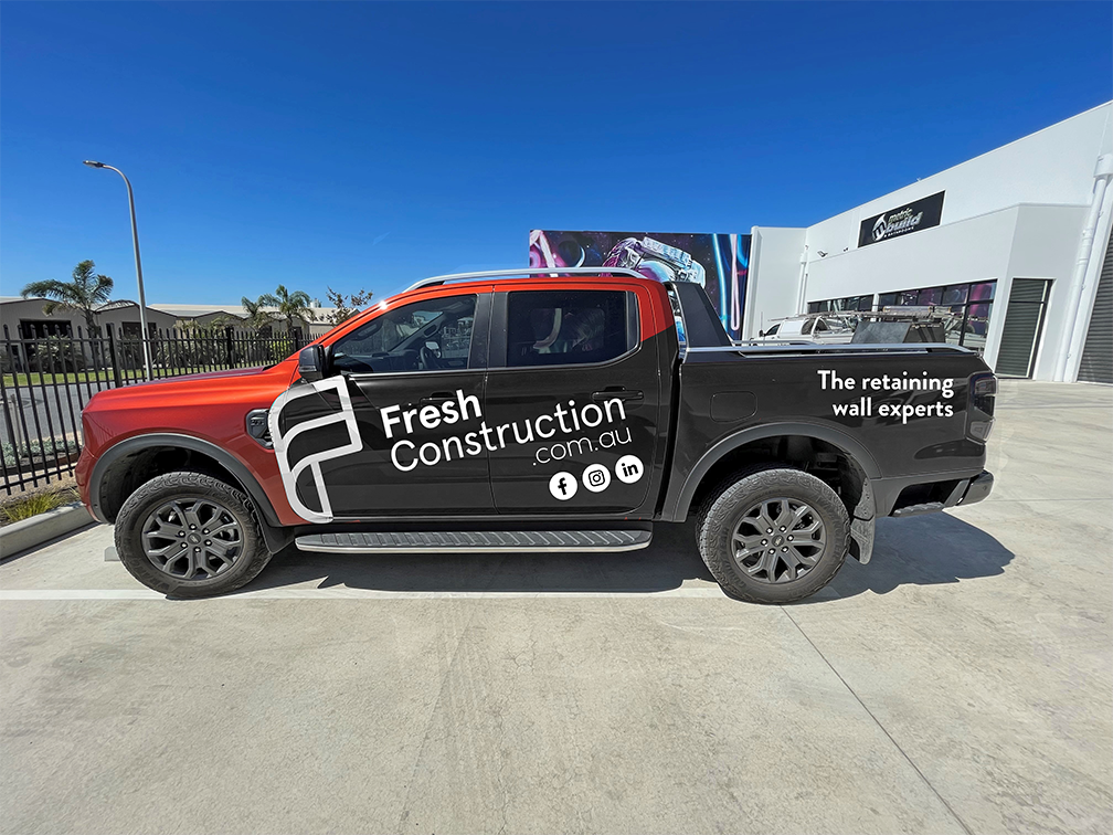 Car Wrap Design by Andrés Sebastián for Fresh Construction  | Design #30185286