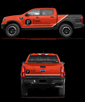 Car Wrap Design by RubelRir for Fresh Construction  | Design: #30198700